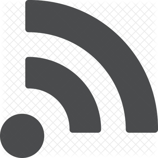 512x512 Rss Icon Of Glyph Style