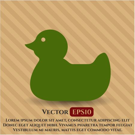 450x450 Rubber Duck Icon Or Symbol Freestock Vectors