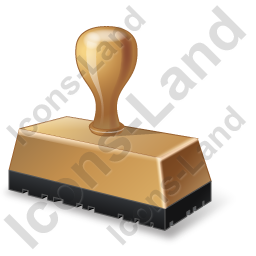 256x256 Rubber Stamp Icon, Pngico Icons