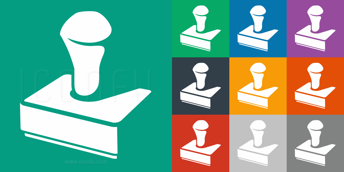 1200x600 Rubber Stamp Icon