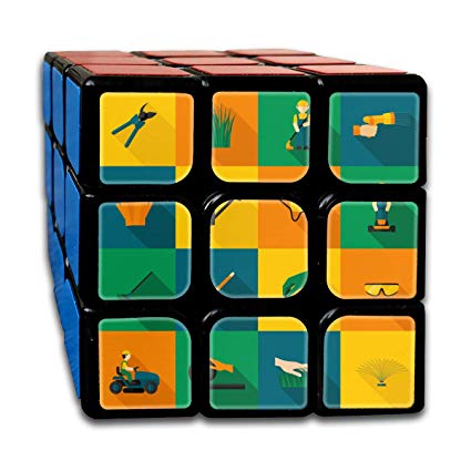 425x425 Bsotfy Rubik Cube Lawn Man Icon Flat Smooth Magic