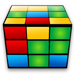 256x256 Rubiks Cube Icon Iconset Iconshock