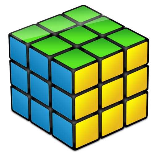 512x512 Solved Rubik's Cube Icon
