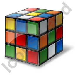 256x256 Puzzle Rubiks Cube Icon, Pngico Icons