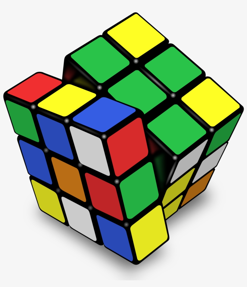 820x952 Rubik's Cube Icon Transparent Png