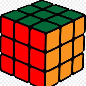 300x300 Rubik Cube Toy Puzzle Vintage Icon Vector Soidergi