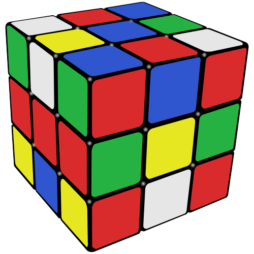 500x500 Filerubik's Cube Scrambled