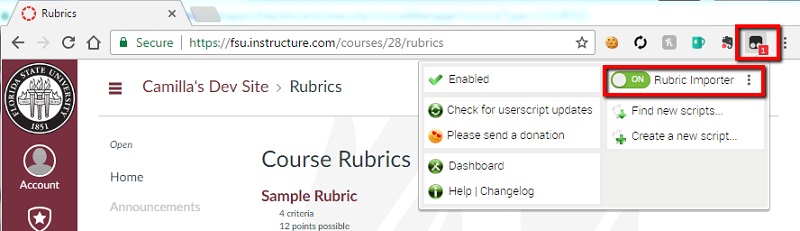 800x231 Installing Using The Import Rubric Tool