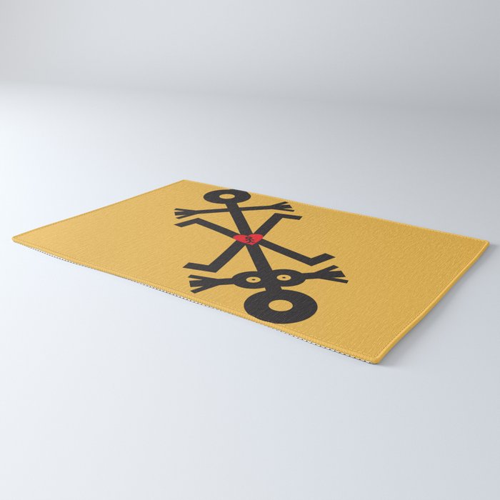 700x700 Making Love Icon Rug