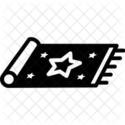 256x256 Rug Icon Of Glyph Style