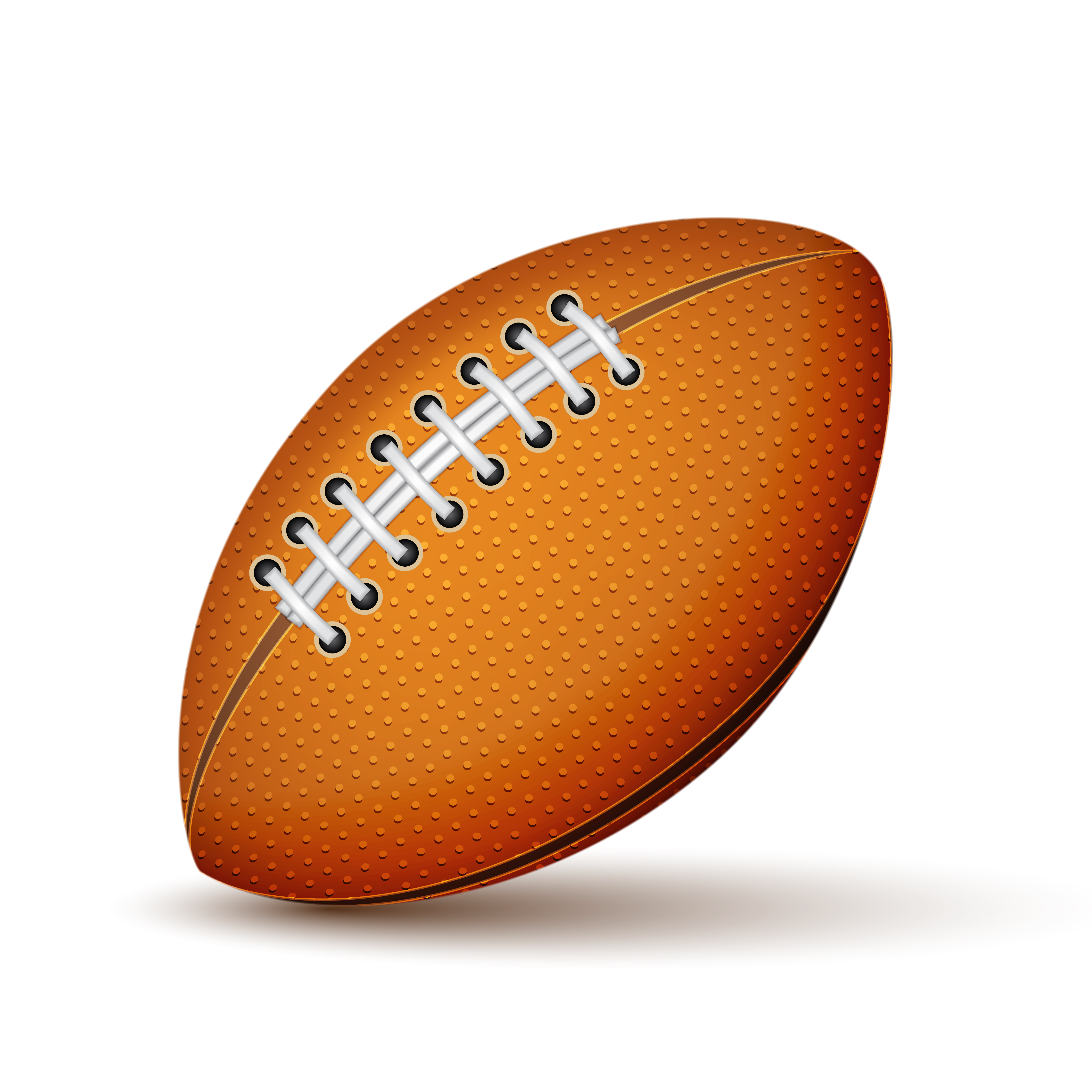4500x4500 Realistic Football Or Rugby Ball Icon