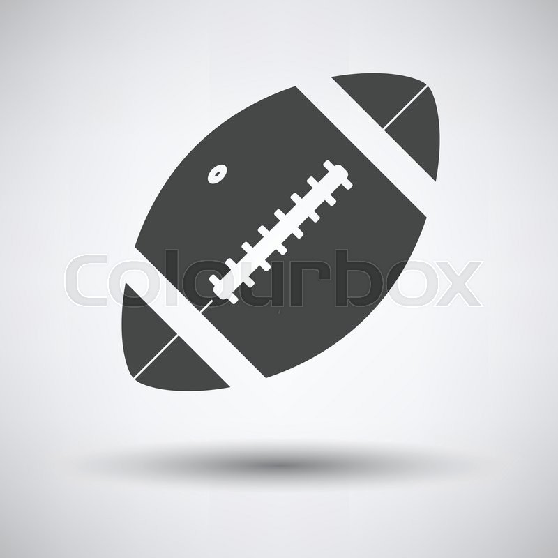800x800 American Football Ball Icon Vector Stock Vector Colourbox
