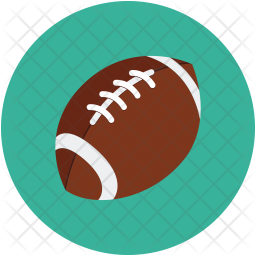256x256 Rugby Icon Of Flat Style