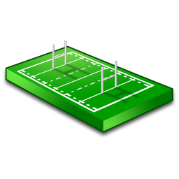 256x256 Rugby Field Icon Download Sport Fields Icons Iconspedia