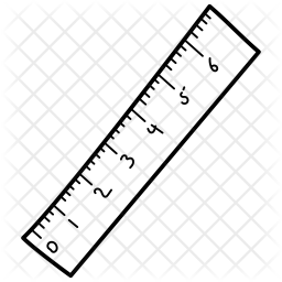 256x256 Ruler Icon Of Doodle Style