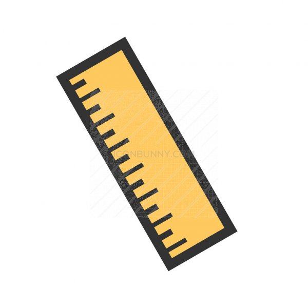 600x600 Ruler Line Filled Icon