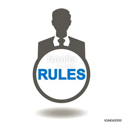 500x500 Rules Business Man Vector Icon Rule Businessman Illustration