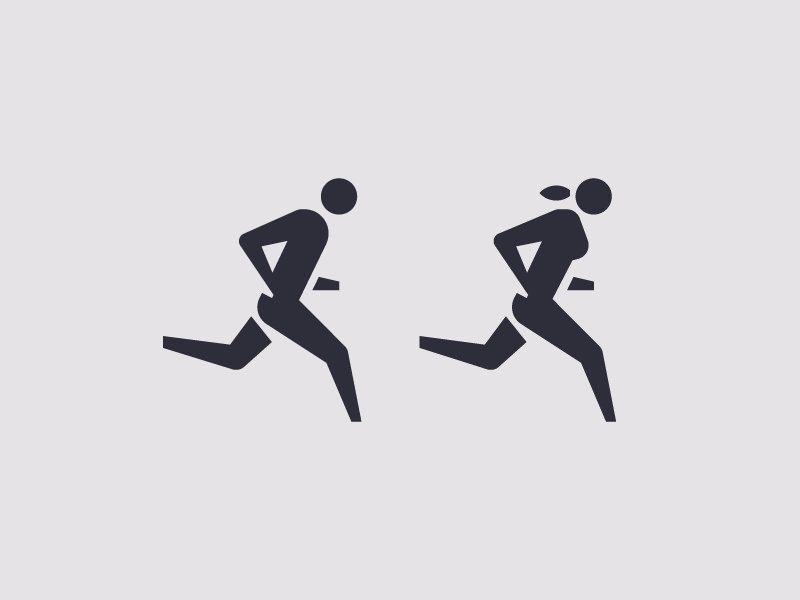 800x600 Running Icon Tattoo Marathon Logo, Olympic Logo, Icon Design