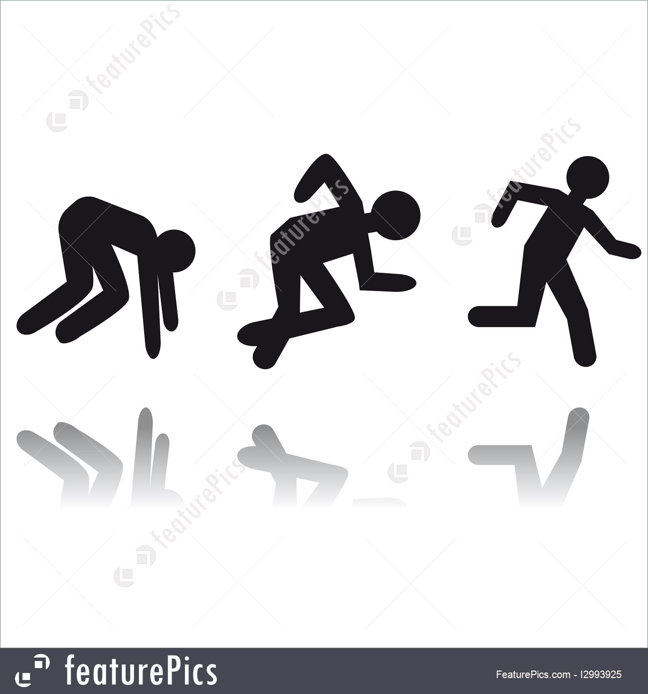 1300x1392 Illustration Of Running Man Icon