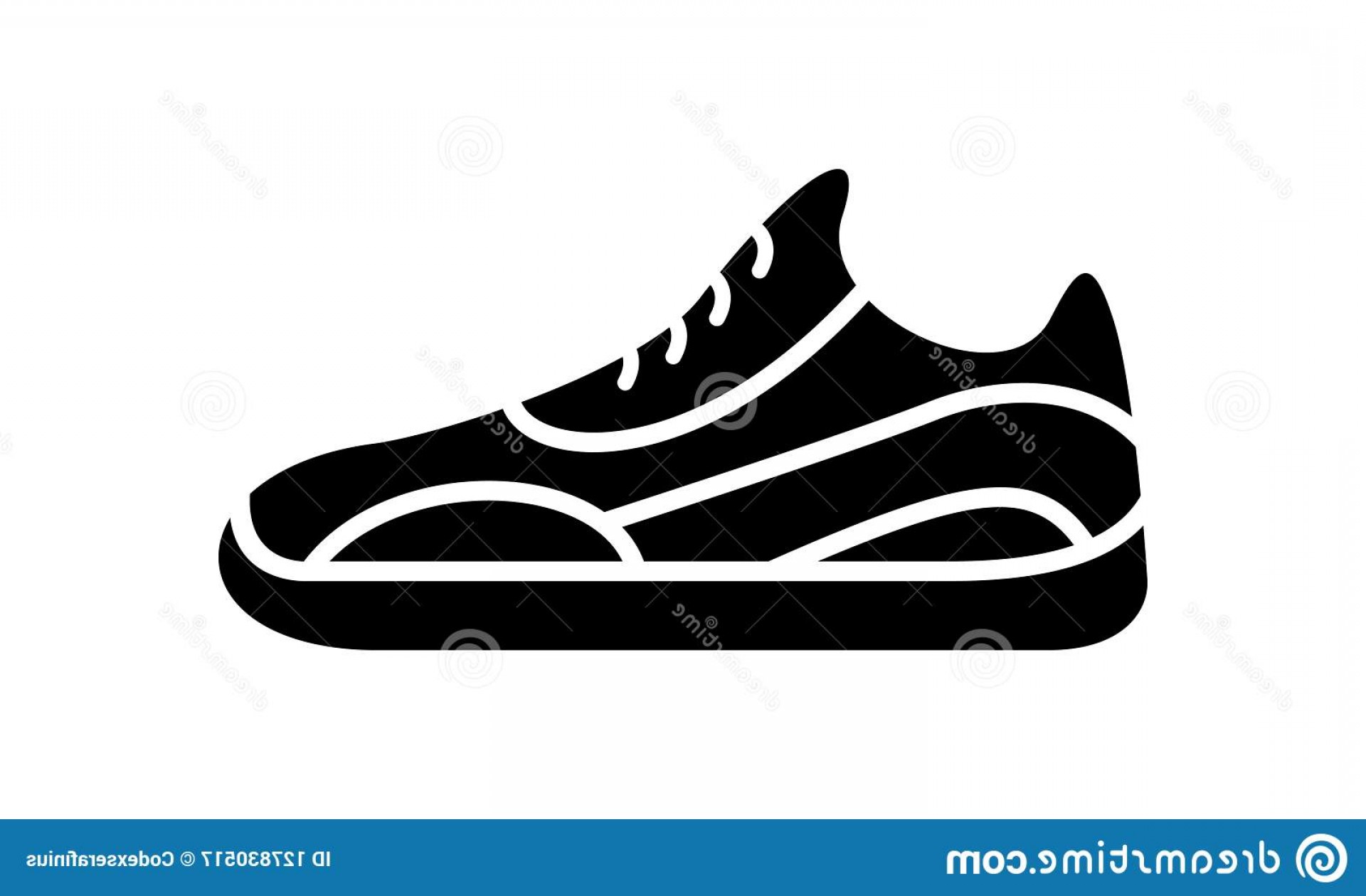 1920x1260 Running Shoes Icon Fitness Simple Style Sneaker Illustration Sport