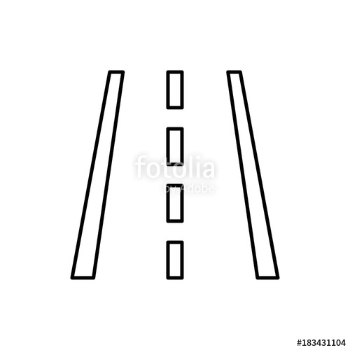 500x500 Runway Icon Illustration Stock Image And Royalty Free Vector