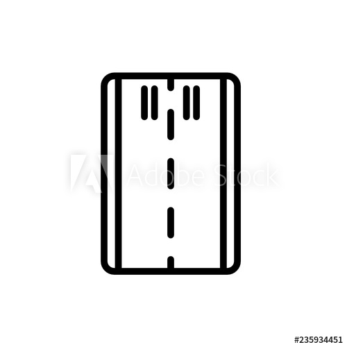 500x500 Runway Icon Vector Design