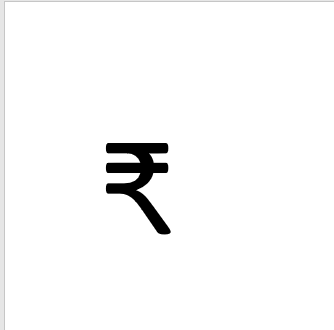 334x330 Type Indian Rupee Symbol In Ms Word