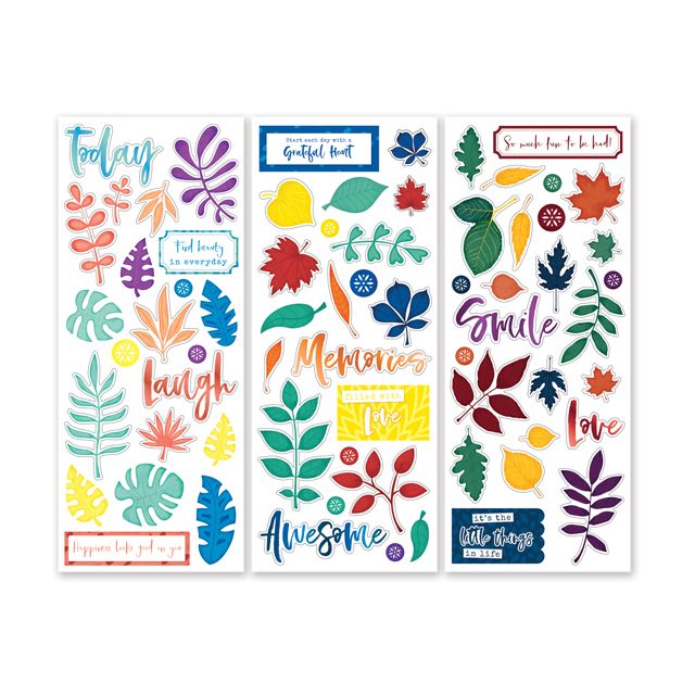 640x640 Icon Leaf Stickers Rainbow Rush