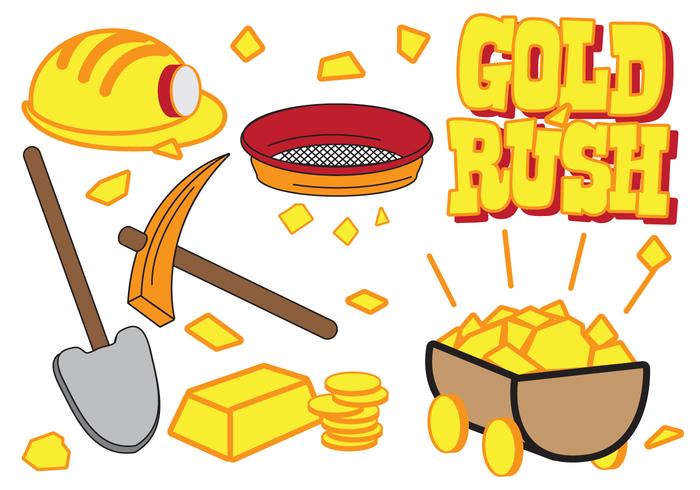 700x490 Gold Rush Icon Set