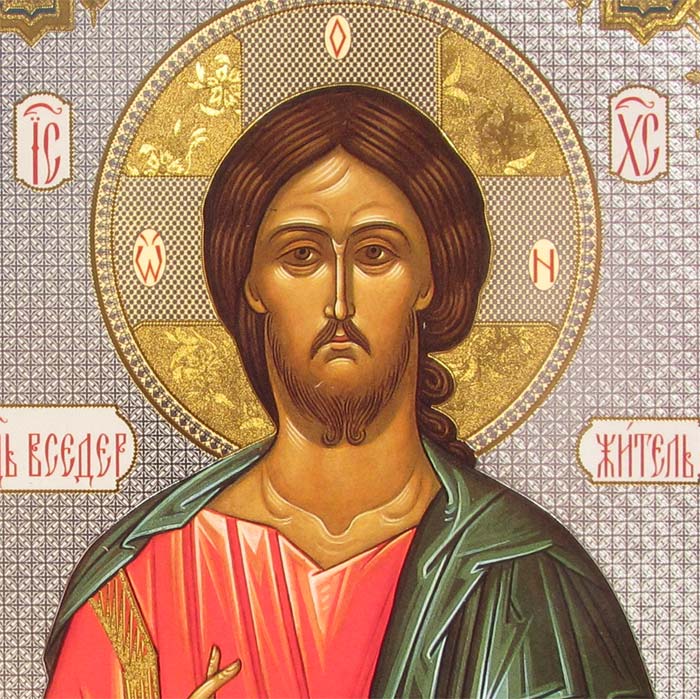 700x699 Icon Christ Pantocrator