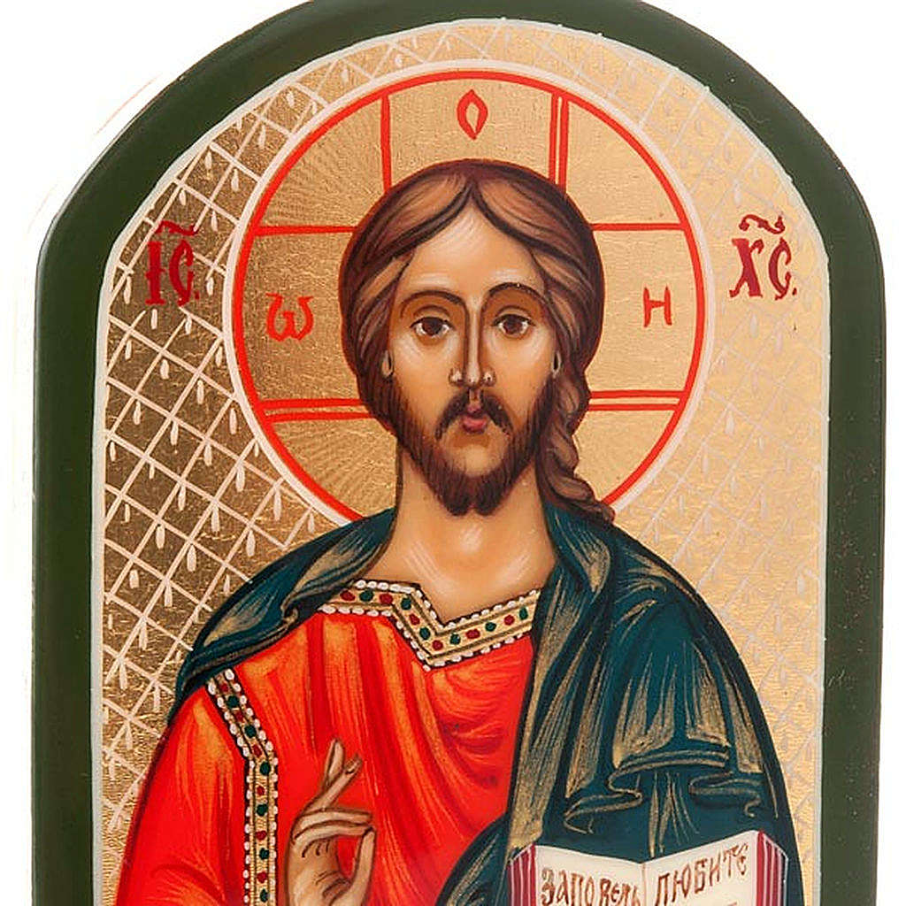 1024x1024 Russian Icon Jesus Christ Pantocrator Blue And Gold Cloak Online