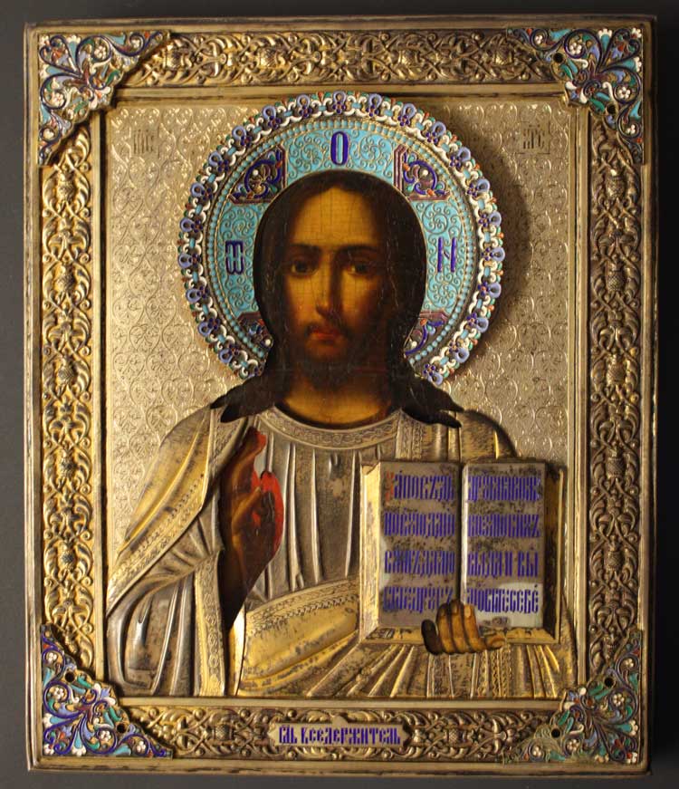 750x871 Christ Pantocrator, Three Icons