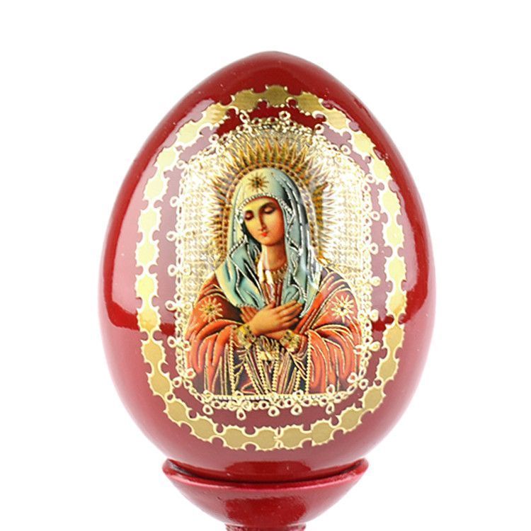 750x750 Orthodox Icon Eggs Russian Icon Egg Virgin Mary