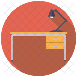 256x256 Studytable Icon Of Rounded Style