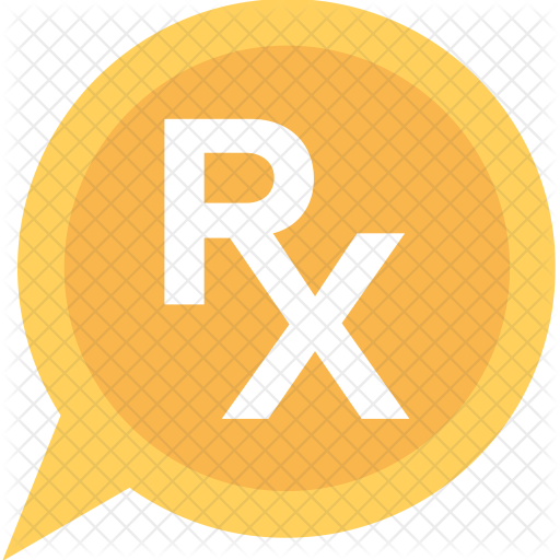512x512 Rx Icon Of Flat Style
