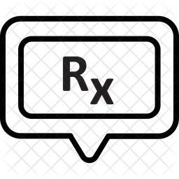 256x256 Rx Icon Of Line Style