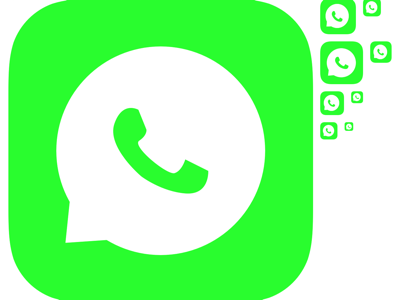 400x300 Whatsapp Icon Sketch Freebie