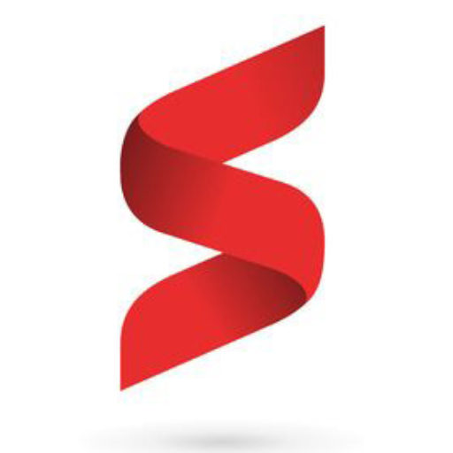 512x512 Cropped Letter S Icon Design Template Elements