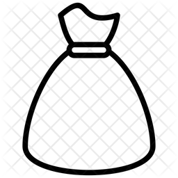 256x256 Sack Icon Of Line Style