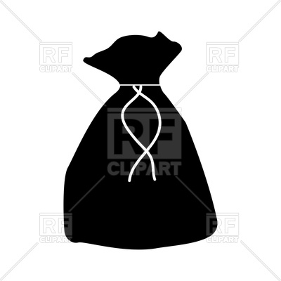 400x400 Black Sack Icon Vector Image Of Icons And Emblems
