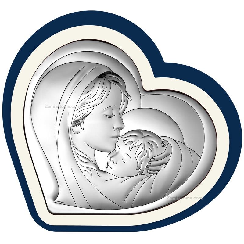 800x800 Icon Heart Bedside, The Virgin With Baby, Tree Of Life Beltrami Cm
