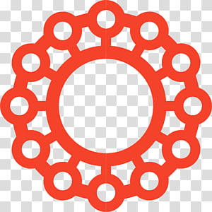 300x300 Symbol Sacred Geometry Icon, Red Circle Pattern Transparent