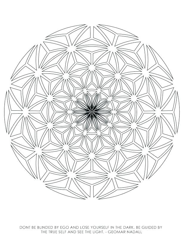 618x800 Geometry Coloring Sacred Geometry Coloring Book Colouring Geometry