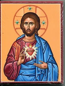 227x300 X Sacred Heart Icon Ebay