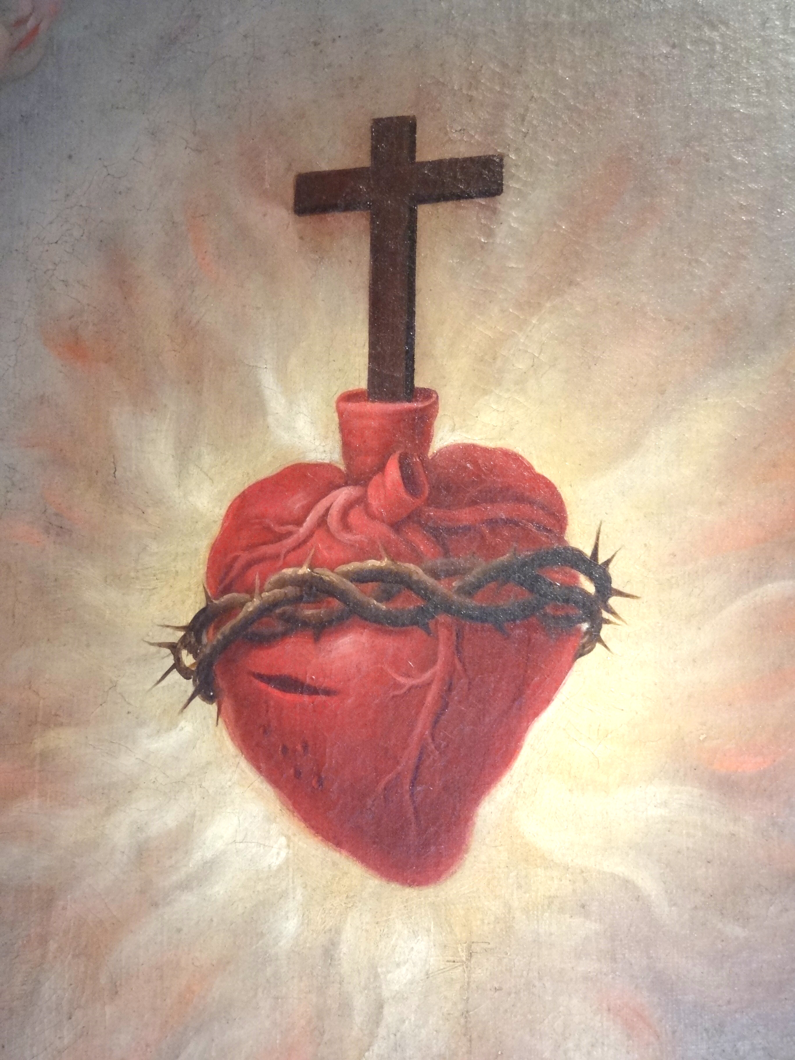 2736x3648 The Sacred Heart Symbol