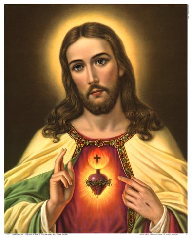 Sacred Heart Of Jesus Icon at Vectorified.com | Collection of Sacred ...