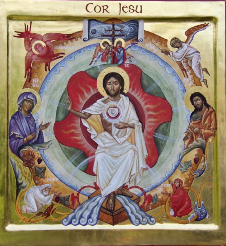 459x500 Elias Icons Writing And Reading An Icon Of The Sacred Heart