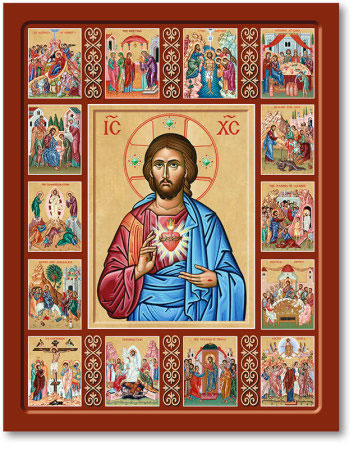 354x450 Icons Of Christ Life Of Christ Icon