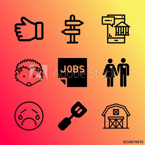 500x500 Vector Icon Set About Home With Icons Related To Stainless