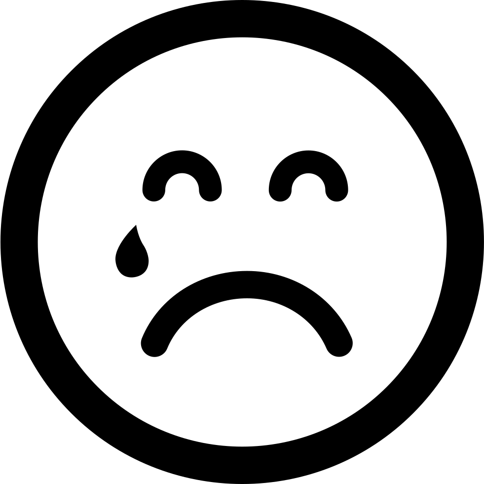 Sad Icon at Vectorified.com | Collection of Sad Icon free for personal use